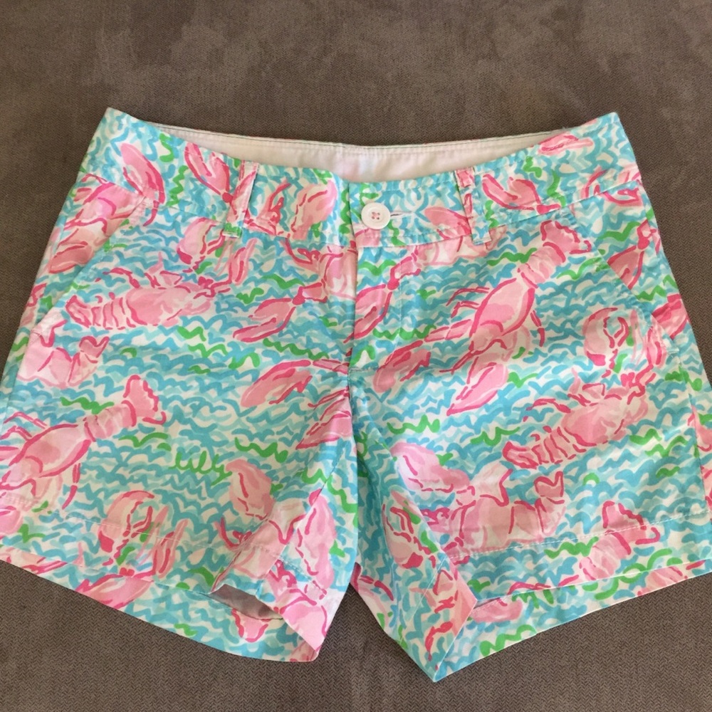 Lilly Pulitzer Lobstah Roll Shorts